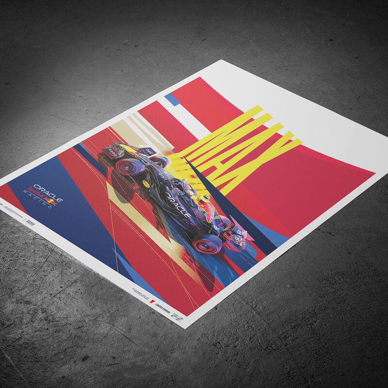 RBR SL MV DRIVER POSTER - Multicolor