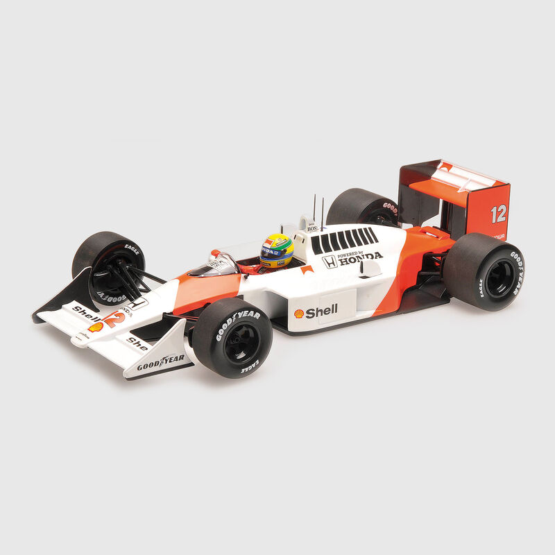 AYRTON SENNA WORLD CHAMPION 1988 MODEL CAR - multicolor