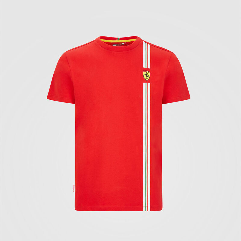 SF FW MENS ITALIAN FLAG TEE - red