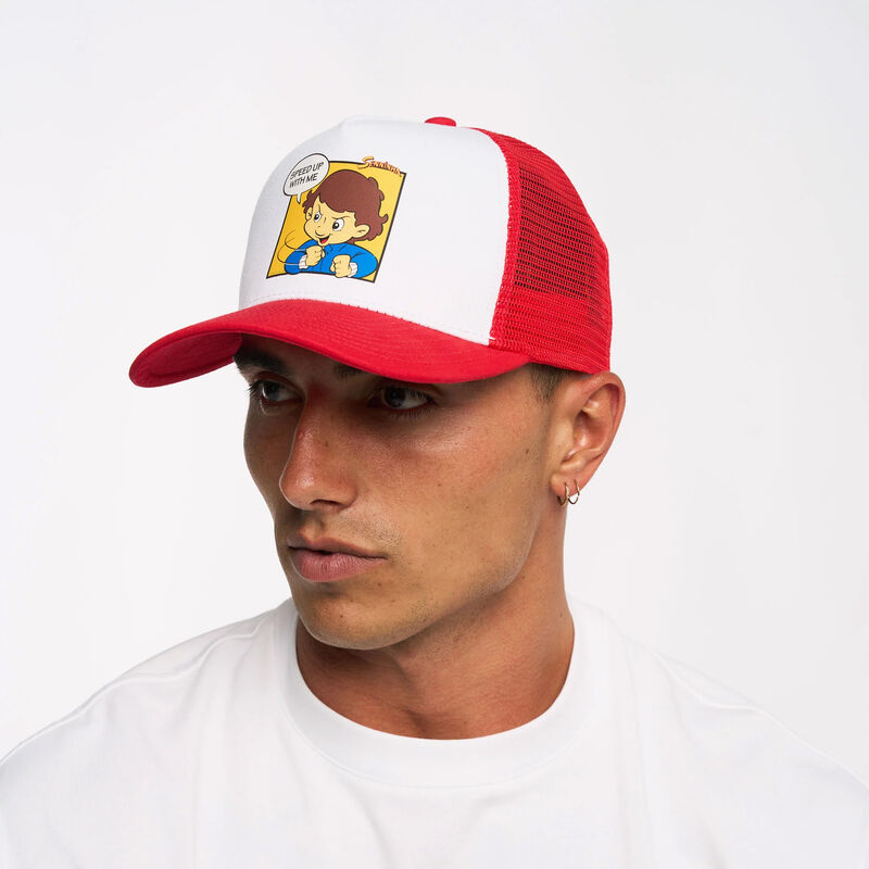 SENNA FW SEN GRAPH TRUCKER CAP - red