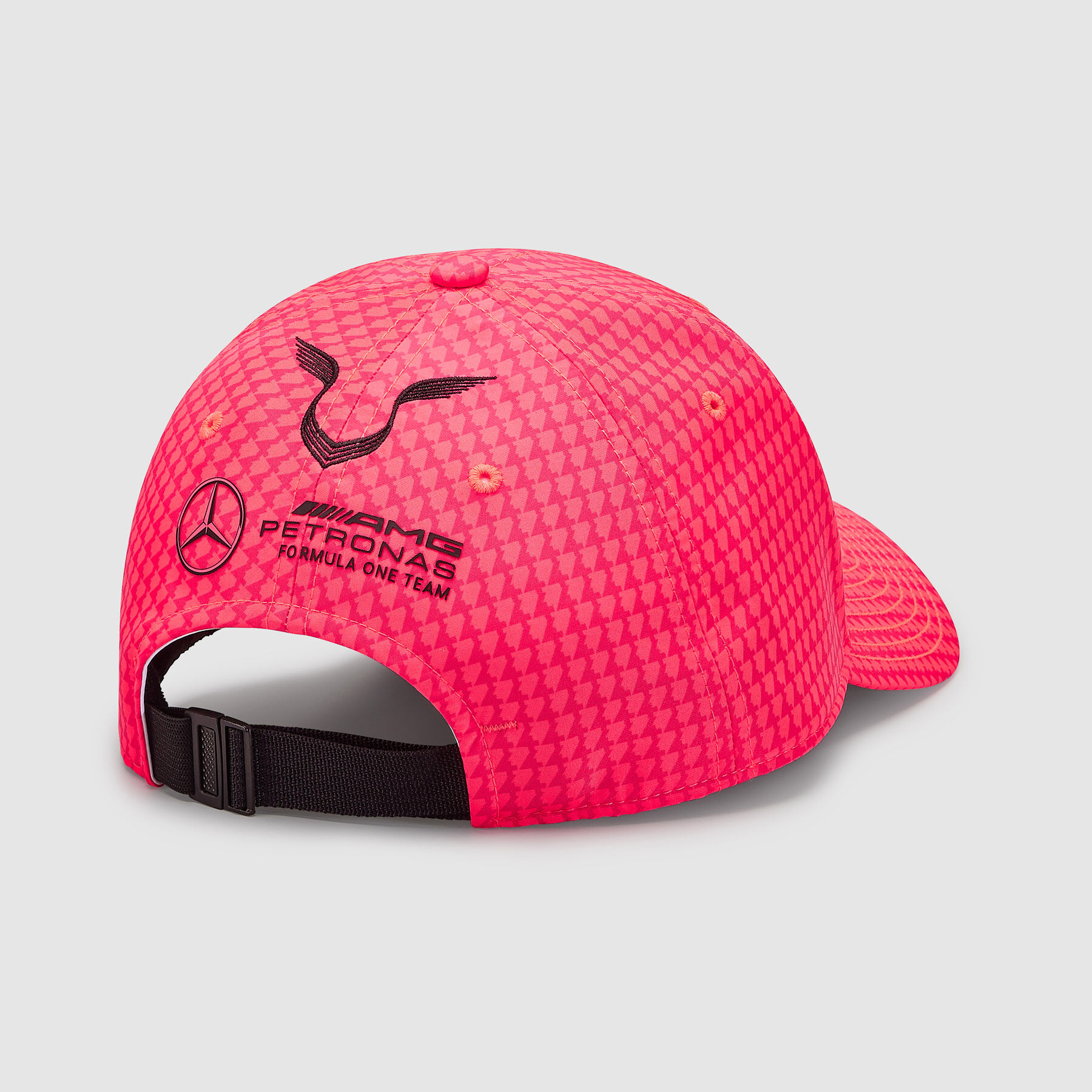 Mercedes f1 pink hat 2025