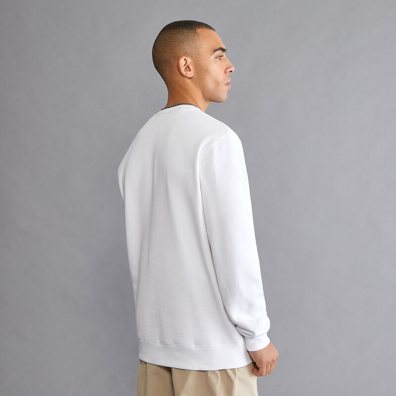 MAPF1 FW MENS CREW NECK SWEAT - white