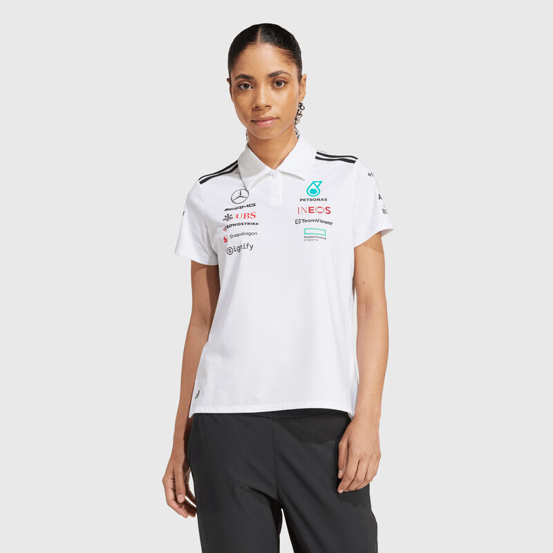 MAPF1 RP WOMENS TEAM POLO - white