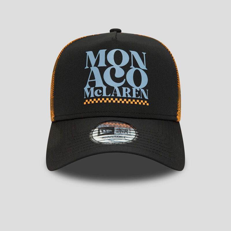MCLAREN SL MONACO TRUCKER CAP - black