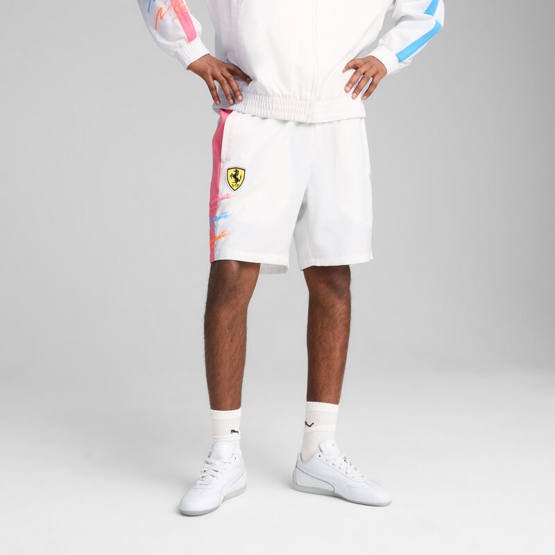SF LS MIAMI T7 SHORTS 8" - white