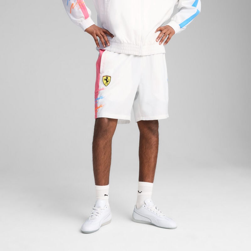 SF LS MIAMI T7 SHORTS 8" - white