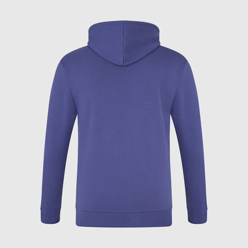 RBR FW UNISEX FRONT LOGO HOODIE - blue