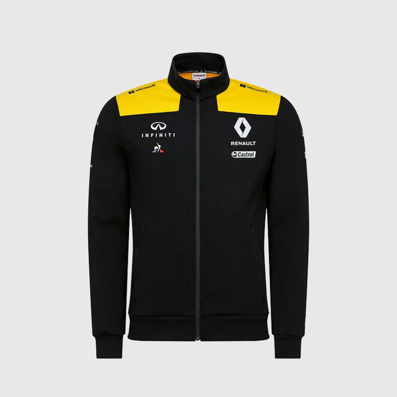 RENAULT RP MENS Nø1 FULL ZIP SWEAT - black