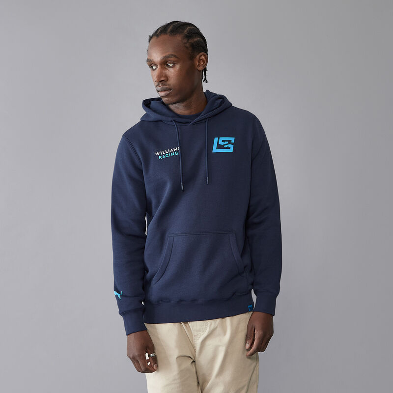 WILLIAMS RACING FW MENS SARGEANT HOODY - navy