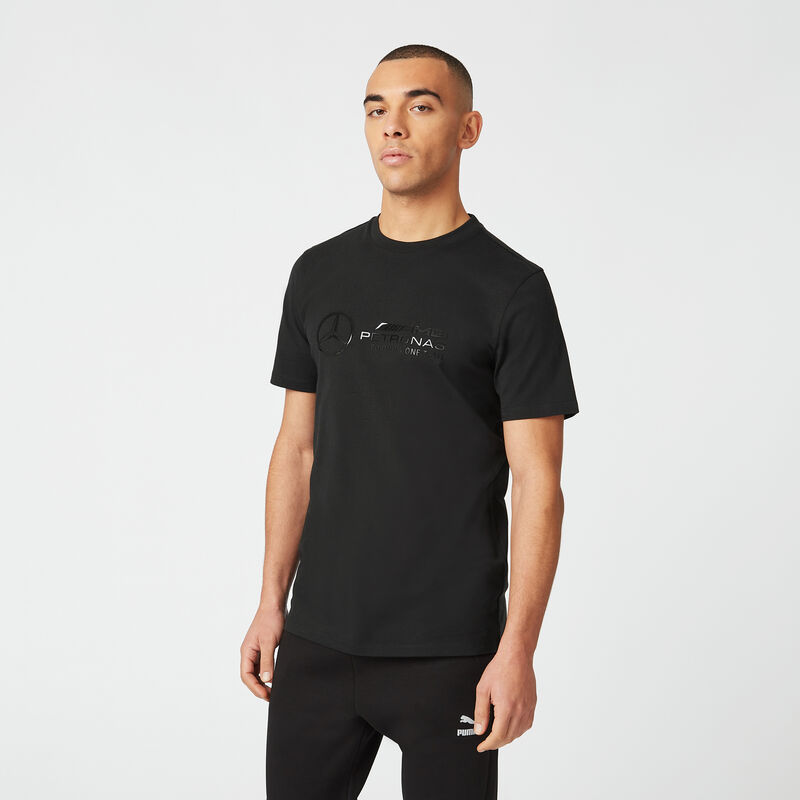 MAPF1 FW STEALTH LARGE LOGO TEE - black