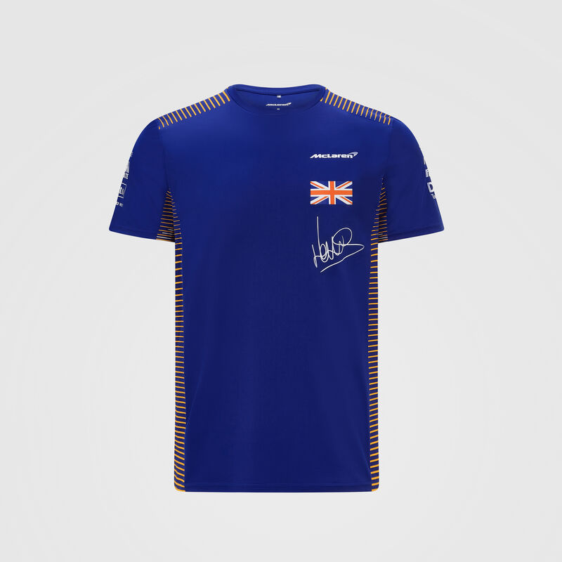 MCLAREN RP MENS NORRIS TEE - blue