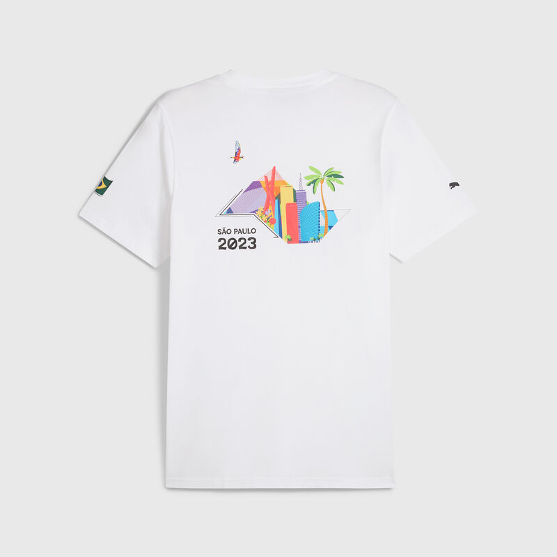 SF FW SE BRAZIL TEE - white