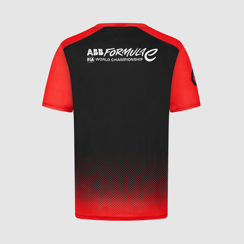 FE FW MENS MAHINDRA RACING TEE - red