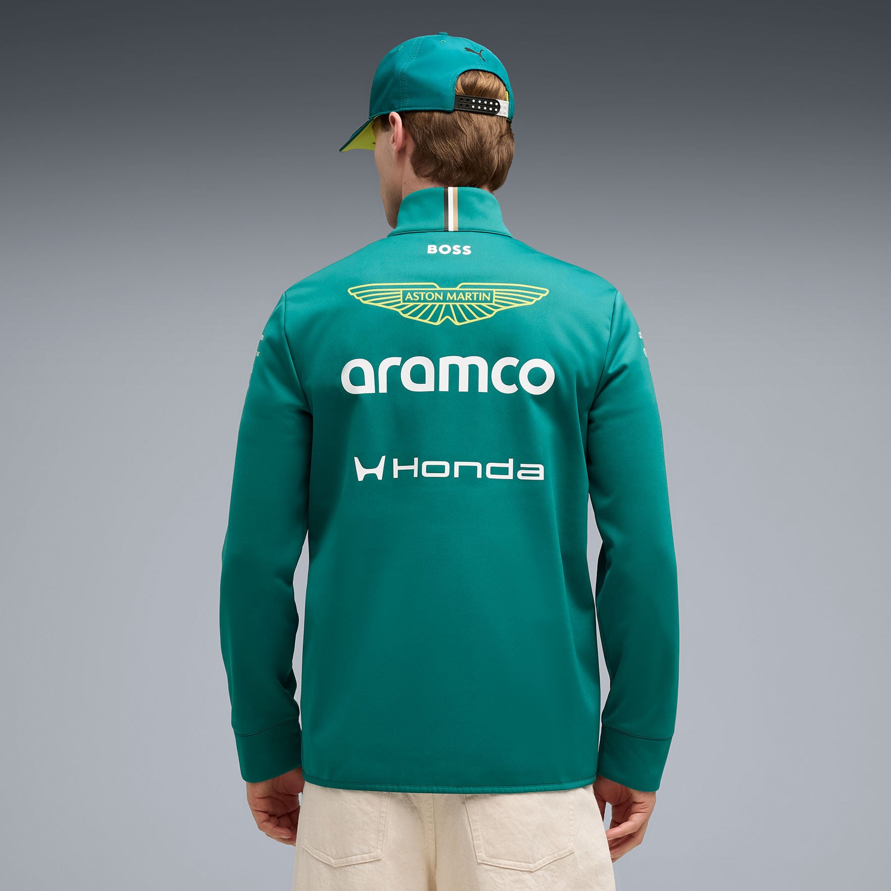 2026 Replica Team Softshell Jacket - Aston Martin F1 Team | Fuel