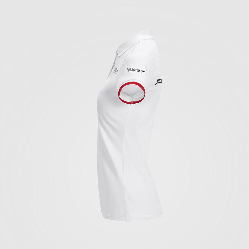 PORSCHE RP WOMENS TEAM POLO - white