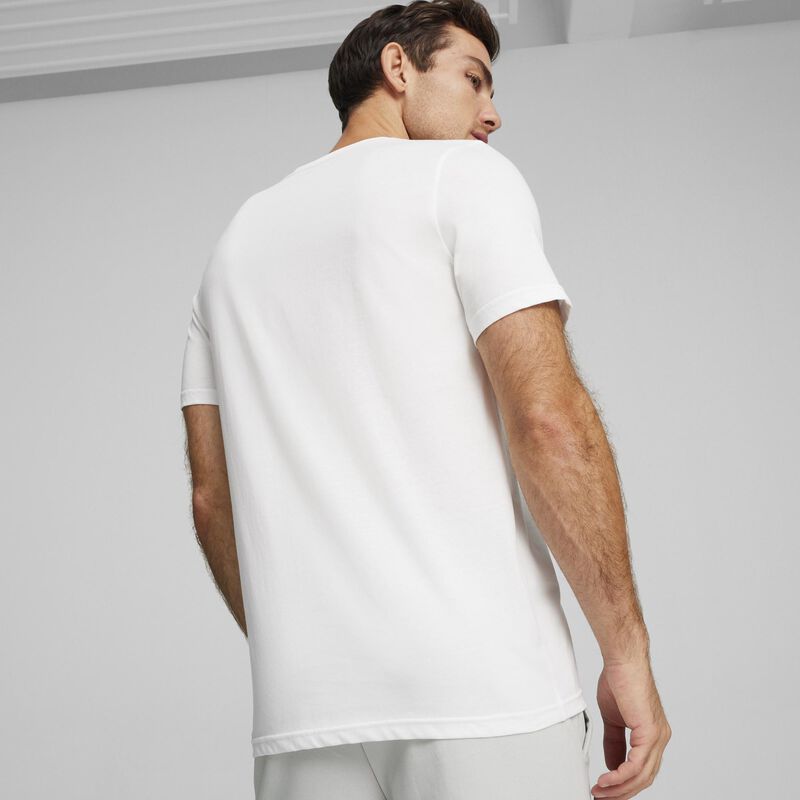 F1 FW MENS SMALL LOGO TEE - white