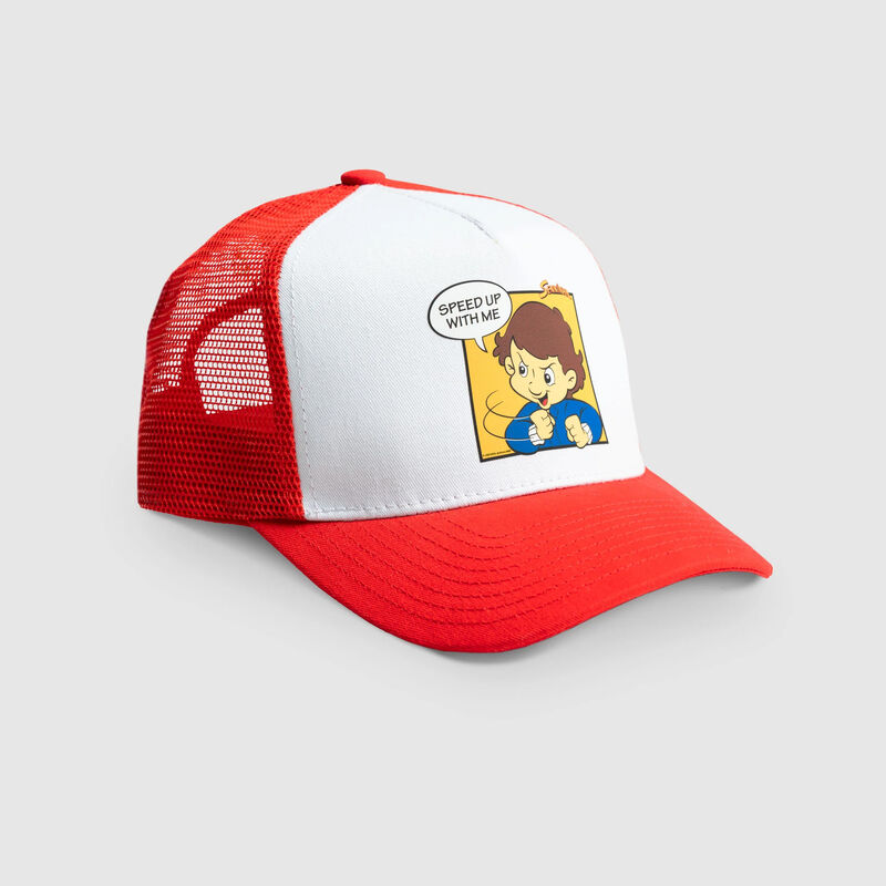 SENNA FW SEN GRAPH TRUCKER CAP - red