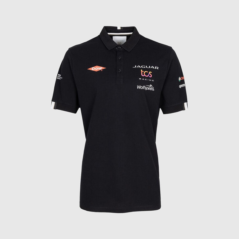 JAGUAR FE MENS TEAM POLO - black