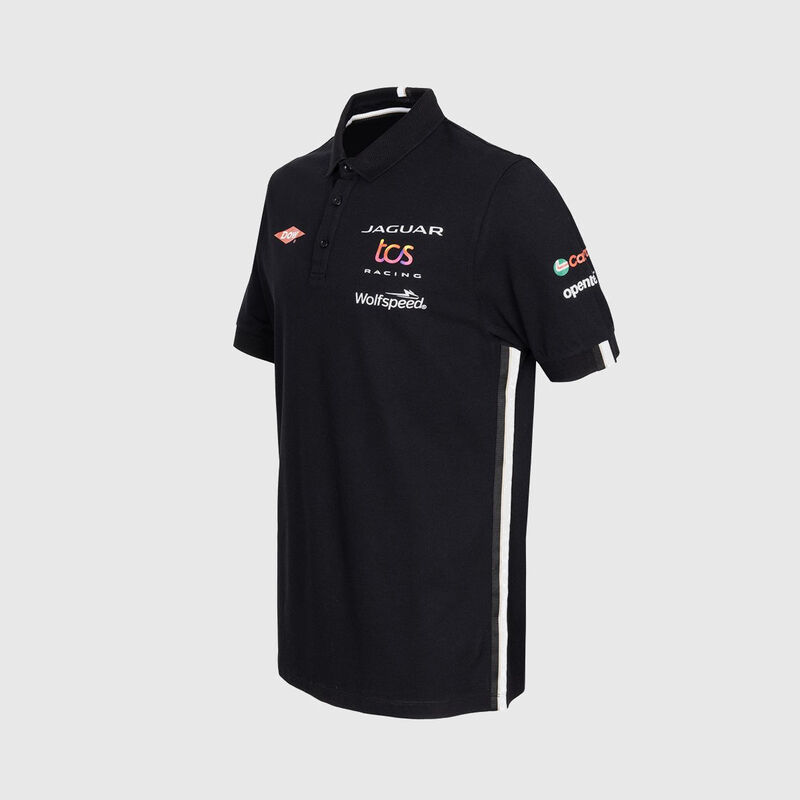 JAGUAR FE MENS TEAM POLO - black
