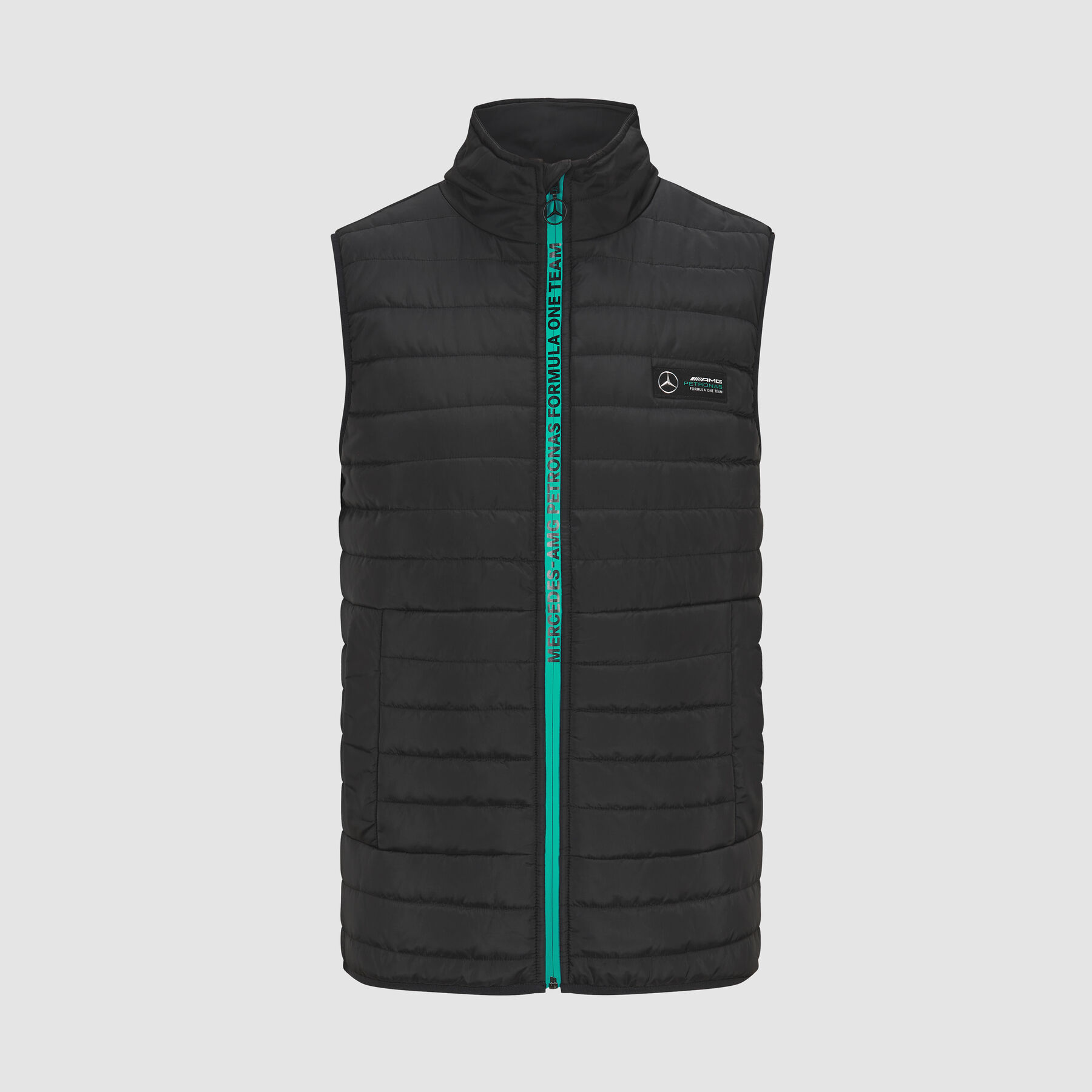 Lightweight Padded Gilet Mercedes AMG Petronas Fuel For Fans
