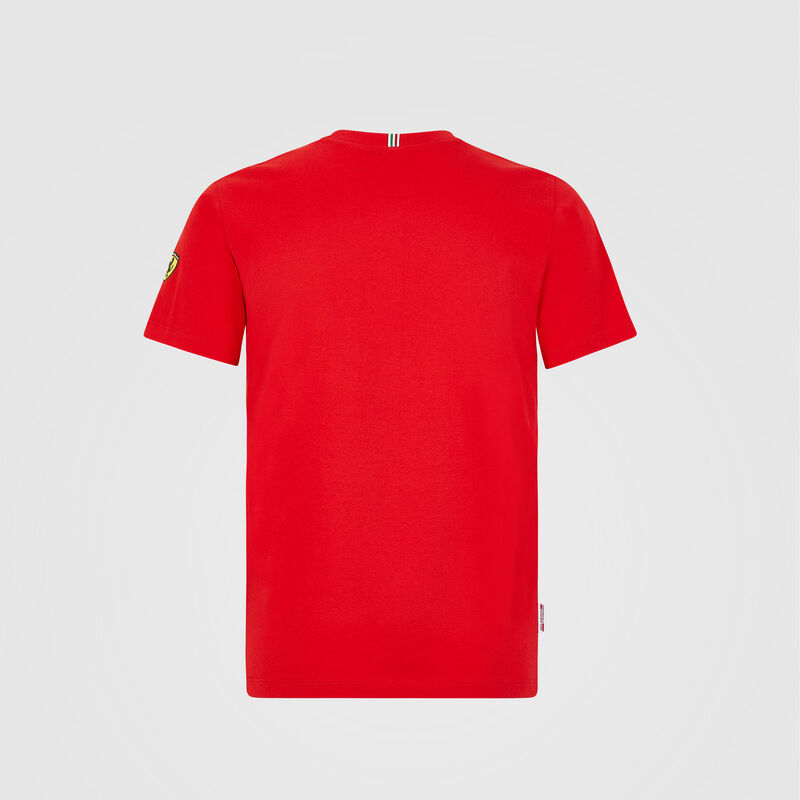 SF FW KIDS VETTEL DRIVER TEE - red