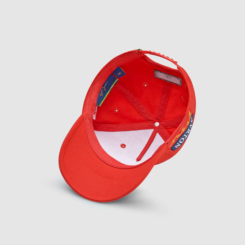 AS FW LEGACY SENNA PATCHWORK CAP - red