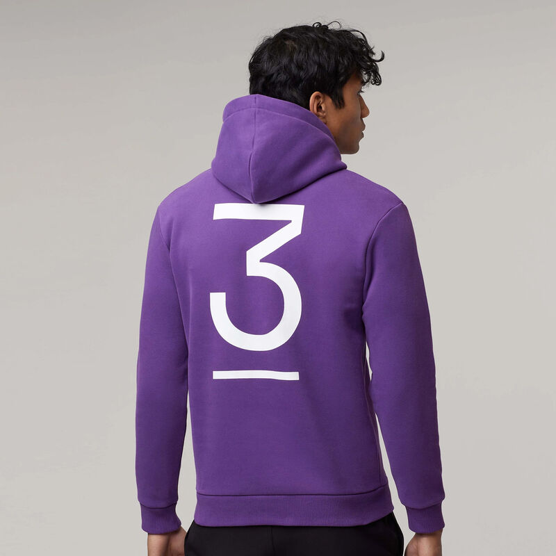 MCLAREN FW DR TERRITORIES HOODY - purple