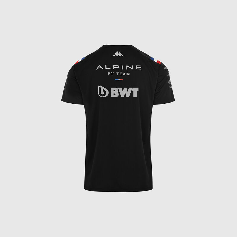 ALPINE F1 SL TEAM TEE - black