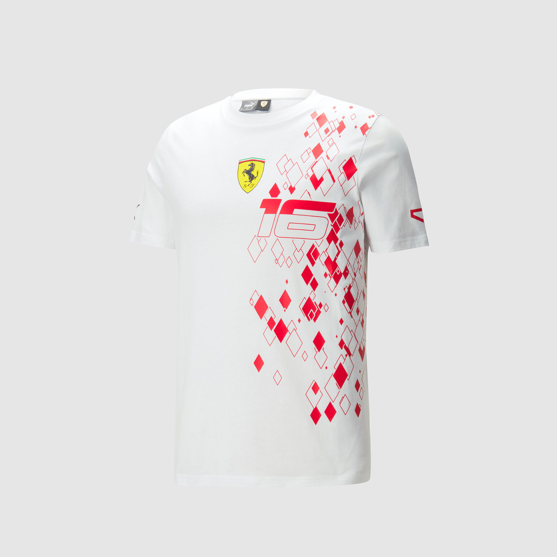 Ferrari white deals shirt