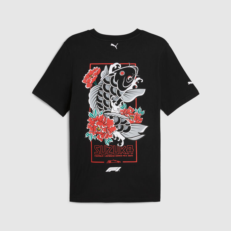 F1 FW MENS JAPAN TEE - black