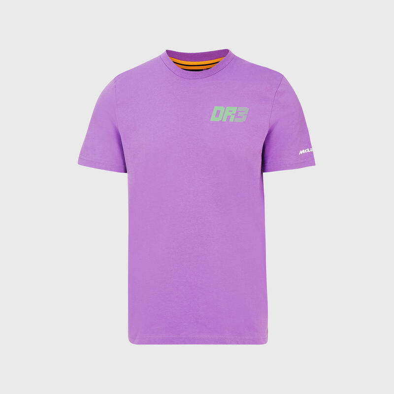 MCLAREN FW MENS RICCIARDO NO3 SILVERSTONE TEE - purple