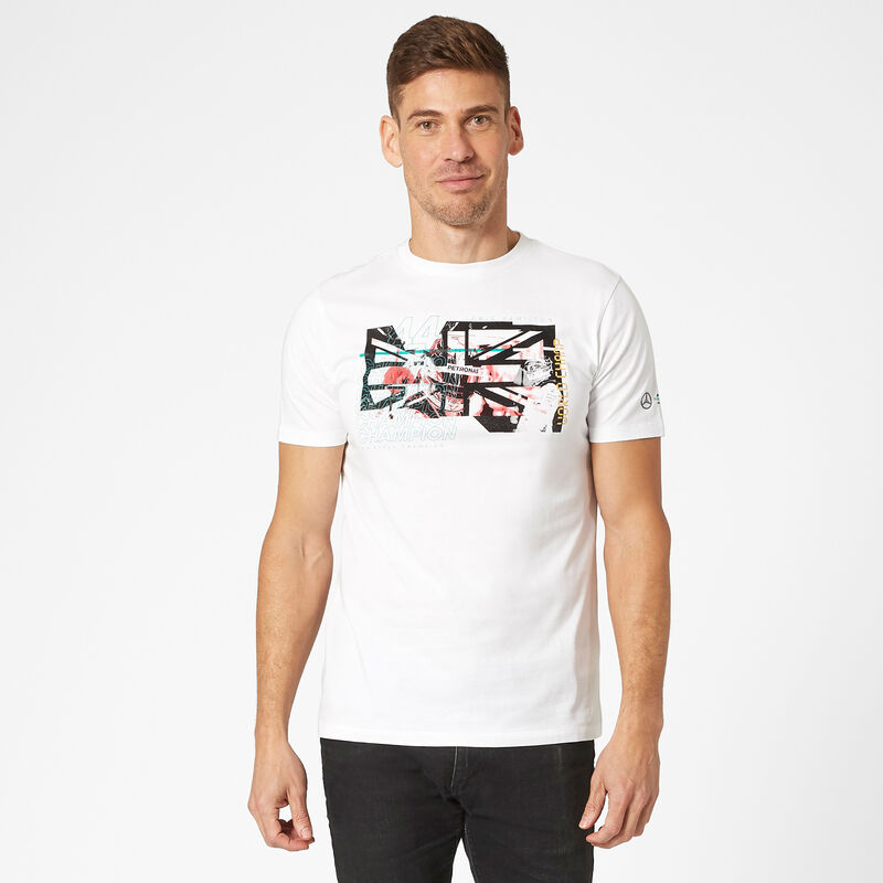 Lewis Hamilton Graphic T-Shirt - Mercedes-AMG Petronas | Fuel For Fans