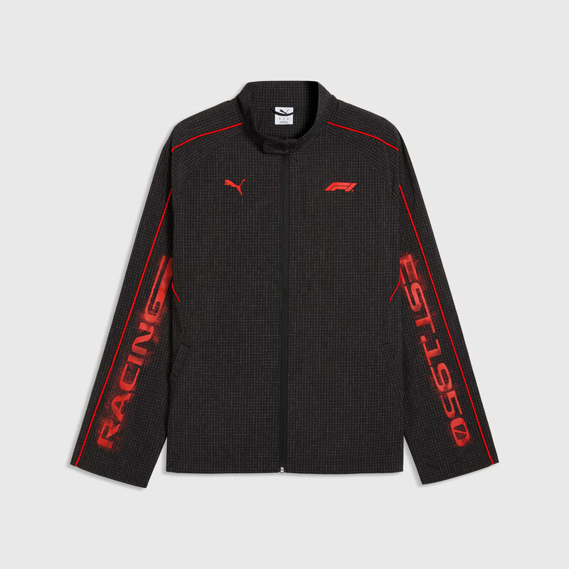 PUMA T7 Jacket 2026 - F1 Collection - Black S for males - Fuel For Fans F1 Merchandise store