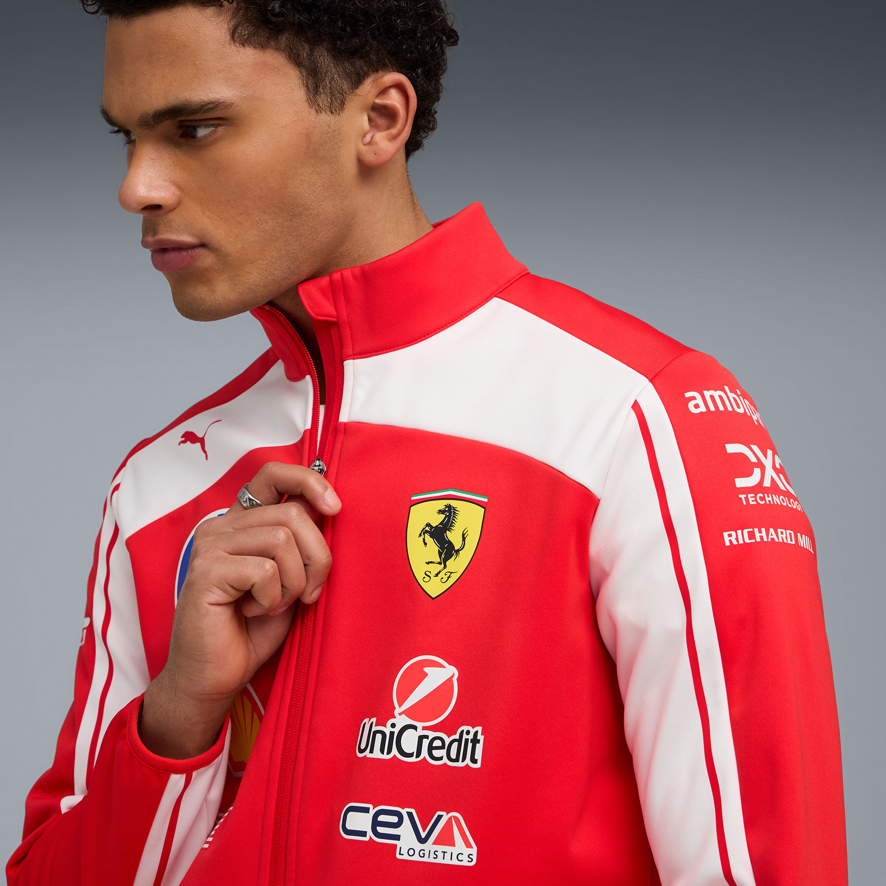PUMA 2026 Team Softshell Jacket - Scuderia Ferrari F1 | Fuel For Fans