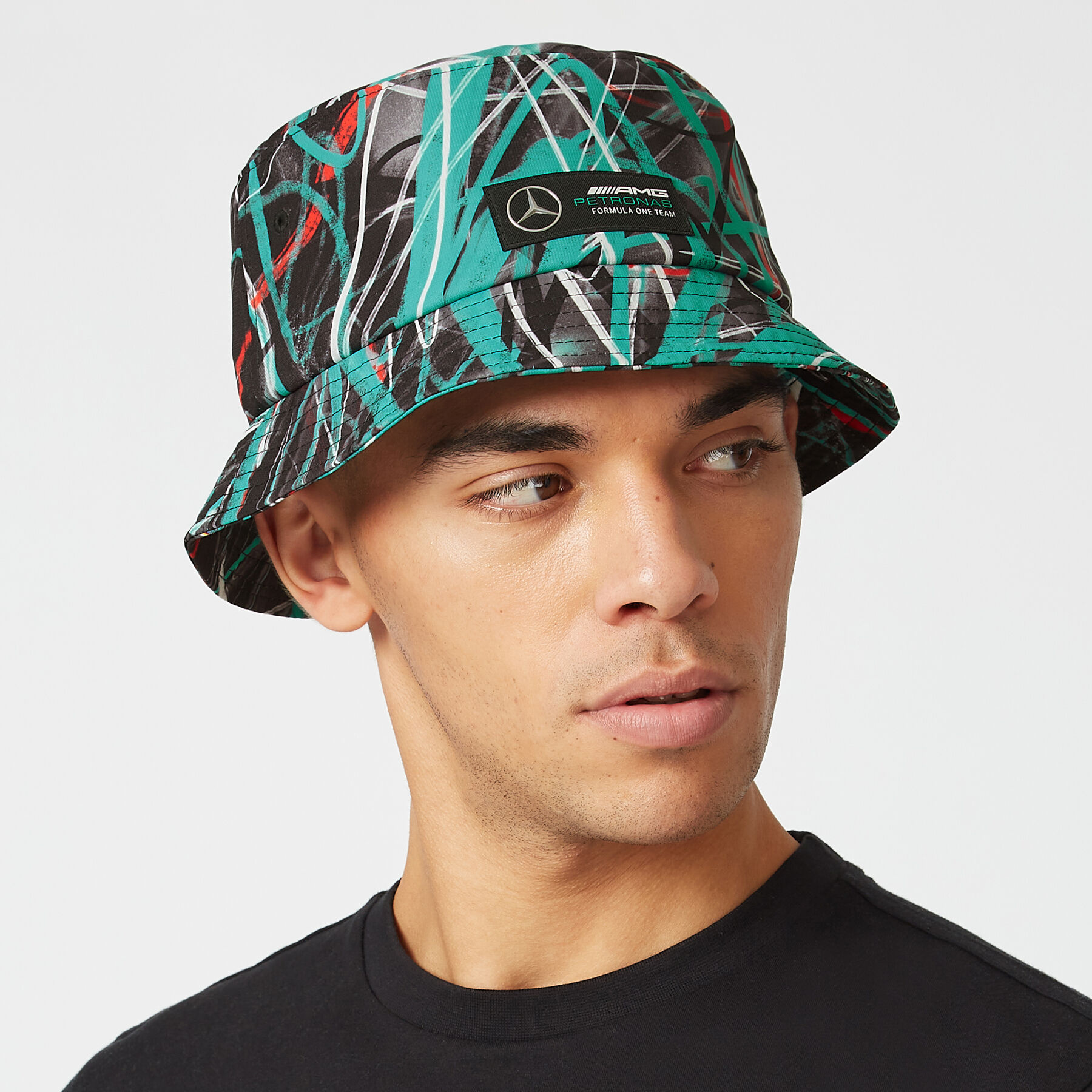 Graffiti Bucket Hat Mercedes AMG Petronas Fuel For Fans