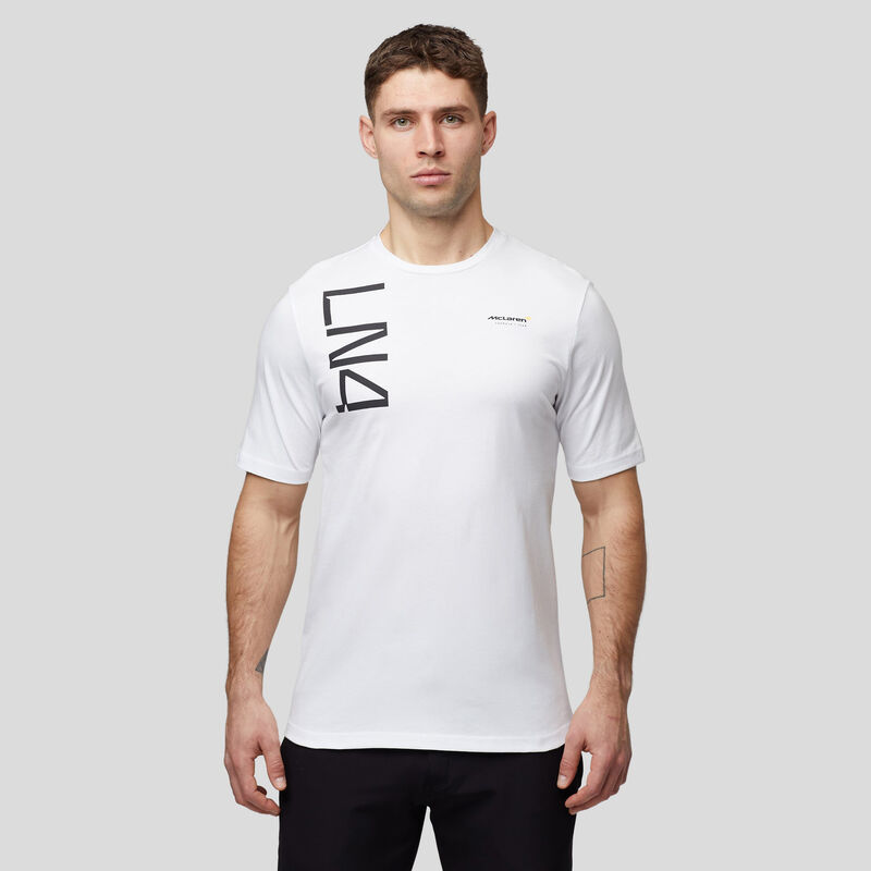 MCLAREN FW NORRIS TEE - white