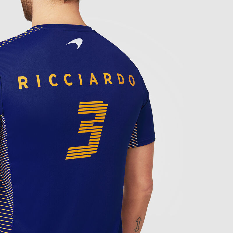 MCLAREN RP MENS RICCIARDO TEE - blue
