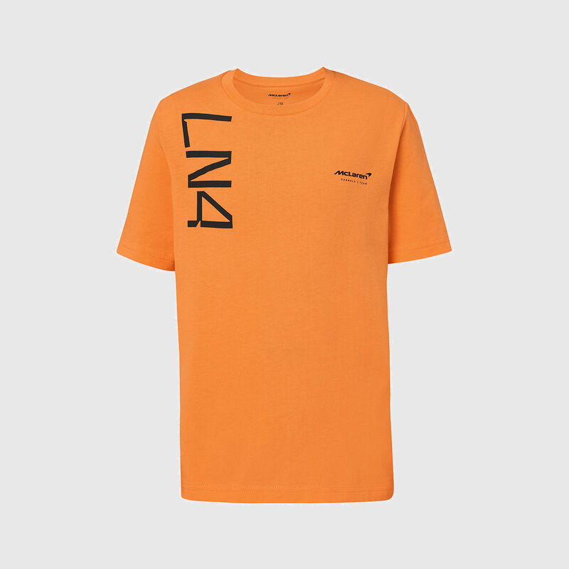 MCLAREN FW KIDS NORRIS TEE - orange