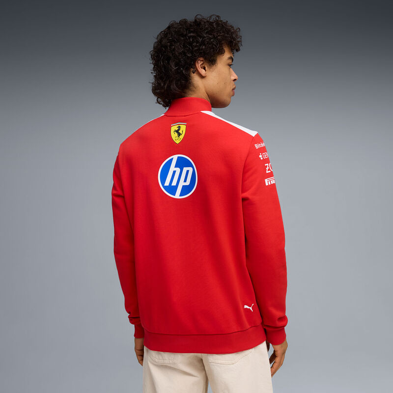 SF RP T7 half zip - red
