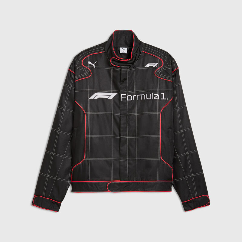 F1 LS 75 YRS RACING JACKET - black