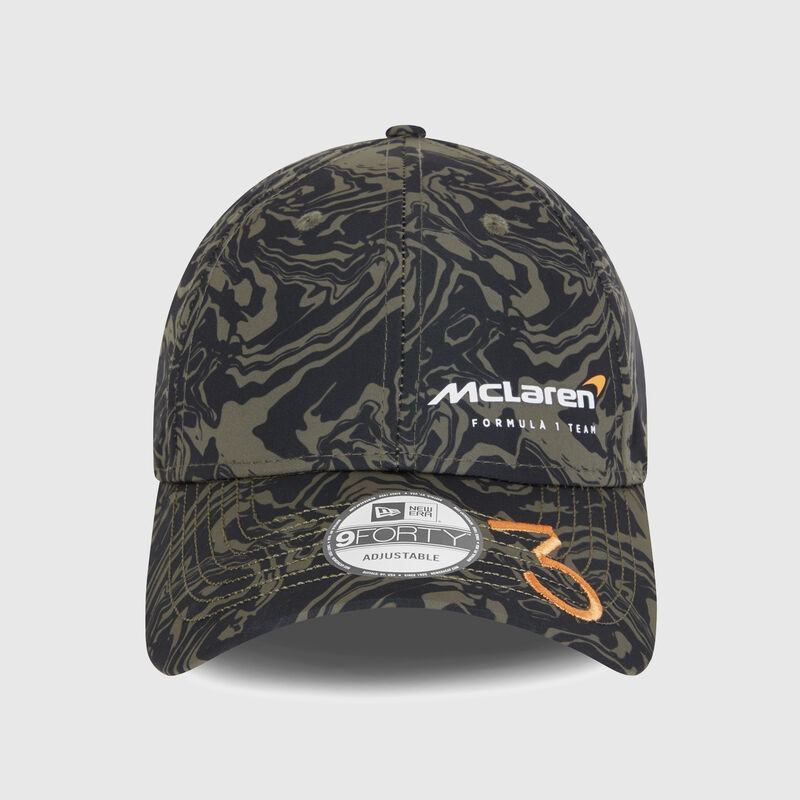 MCLAREN SL SEASONAL RICCIARDO AOP 9FORTY CAP - green