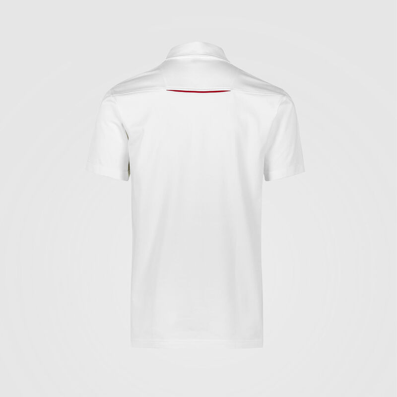 PORSCHE FW MENS POLO - white