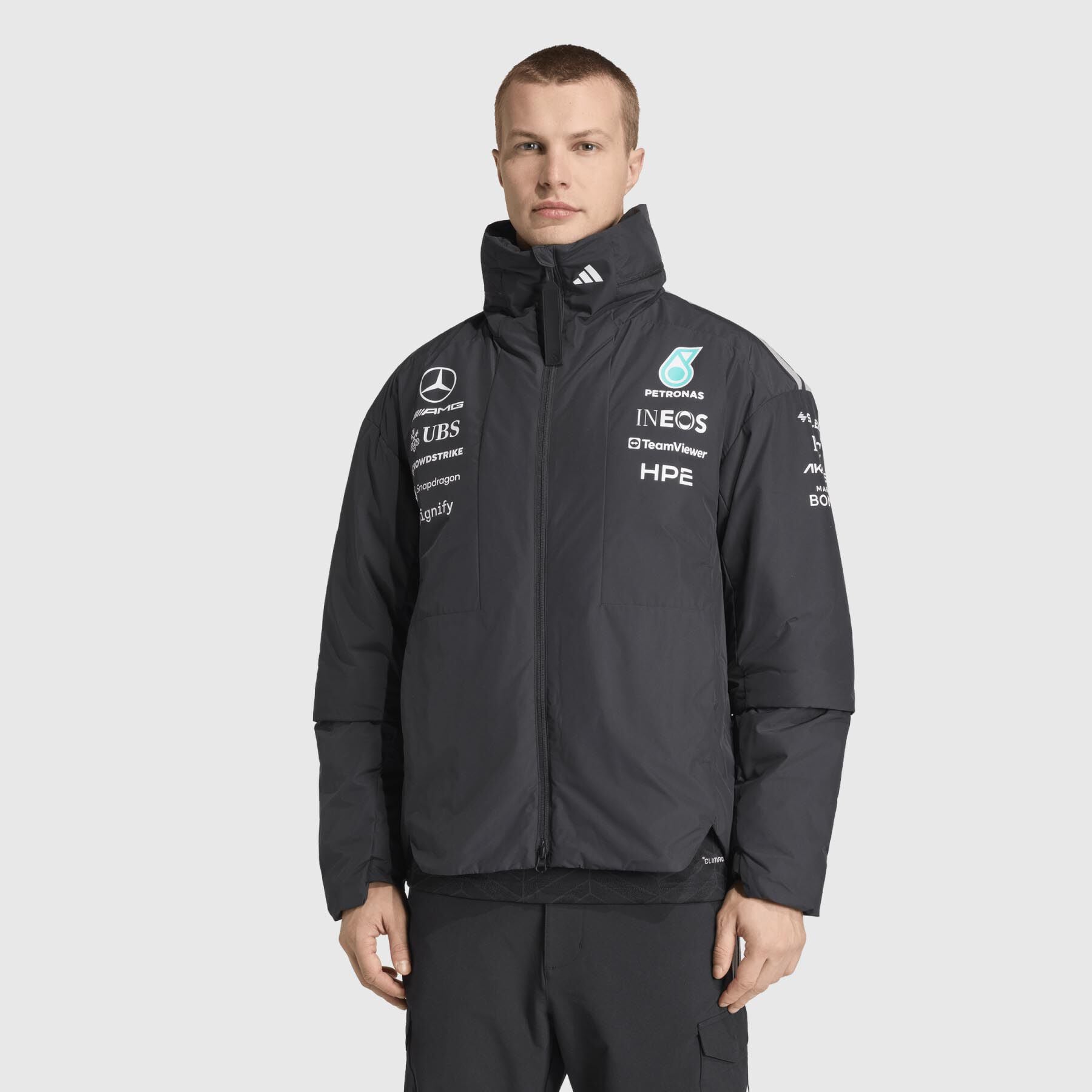 F1 アディダス メルセデス ル 迷 ジャケット 出品 adidas 2026 Team Engineers Jacket - Mercedes-AMG F1 | Fuel For Fans