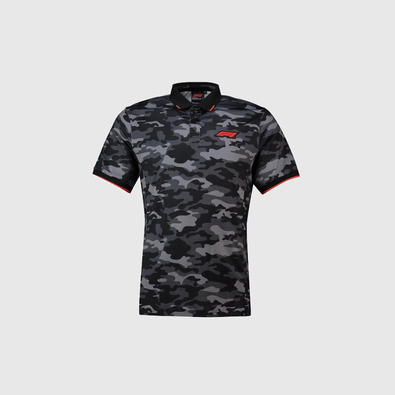 F1 TECH COLLECTION CAMO POLO - Multicolor