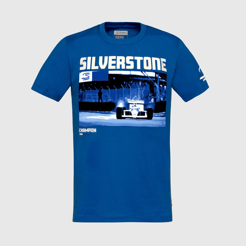 SENNA FW MENS SILVERSTONE TEE - blue