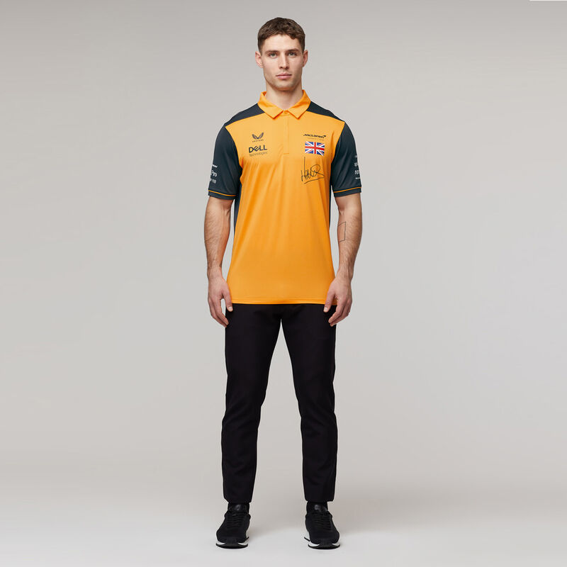 MCLAREN RP DRIVERS POLO - NORRIS - orange