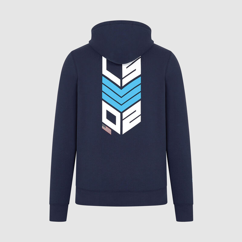 WILLIAMS RACING FW MENS SARGEANT HOODY - navy