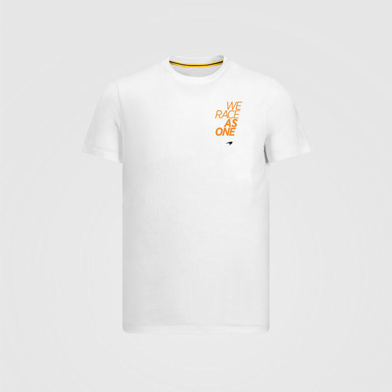 MCLAREN FW RACE AS ONE TEAM TEE - white