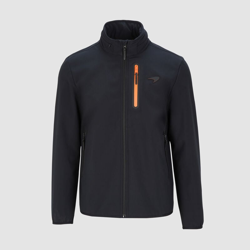 MCLAREN FW MENS SOFTSHELL - black