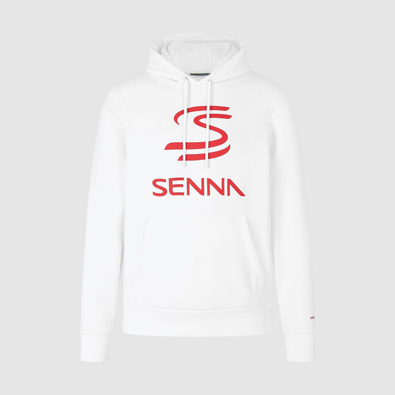 AS FW MENS SENNA LOGO HOODY - red